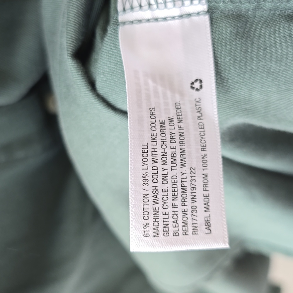 Universal Thread Green Button Down Long Sleeve Sh… - image 5